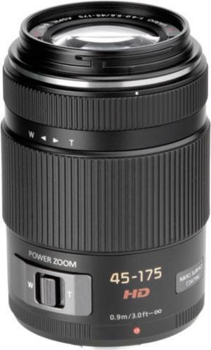 Panasonic Lumix G X Vari-Poisson Telezoom-Objektiv f/4.0-5.6 45-175 mm Schwarz für Micro Four Thirds - Bild 1