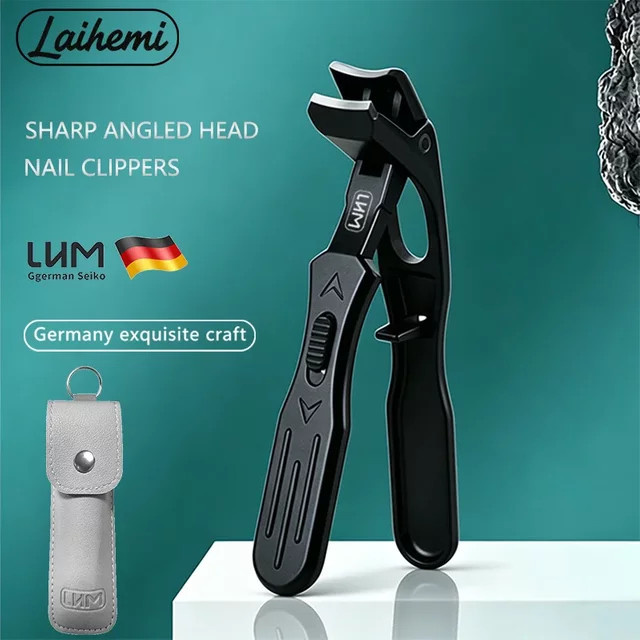 Laihemi Nagelknipser mit Lederetui, Unisex - Bild 1