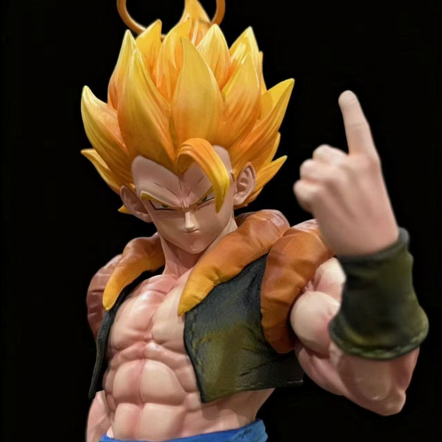 Bandai Dragon Ball Gogeta Super Saiyajin Figur, 32 cm, Kunststoff - Bild 4