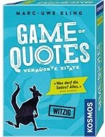 Game of Quotes Partyspiel von Kosmos mit Zitaten aus den Känguru-Büchern - Bild 1