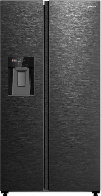 Midea Side by Side Kühl-Gefrier-Kombination MDRS761MYC45 in Schwarz - Bild 1