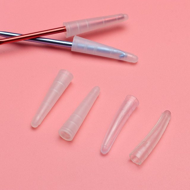 10 Stück Silikon Schutzhüllen für Wimpern Pinzetten - Bild 1