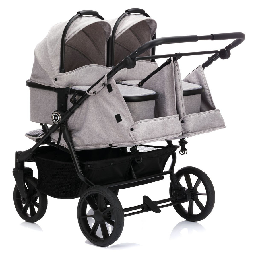Fillikid Babywanne für Zwillingswagen Duette in Grau - Bild 3