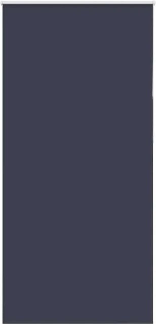 vidaXL Verdunkelungsrollo aus Polyester in Marineblau, B: 100 cm, H: 230 cm - Bild 1