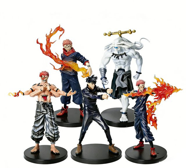 Bandai Jujutsu Kaisen Itadori Yuji Actionfigur, 21cm, Kunststoff - Bild 1