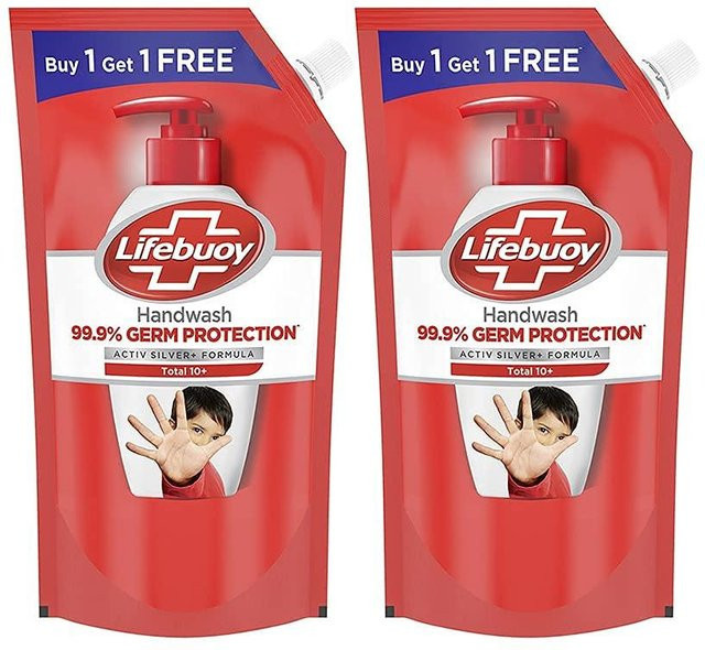 Lifebuoy Total 10 Flüssigseife Nachfüllpackung, 675 ml - Bild 1