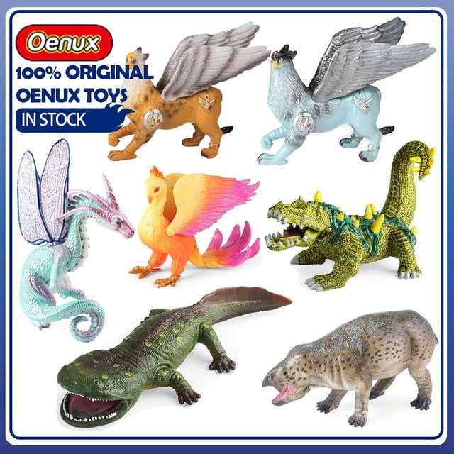 Oenux Griffin Modell Feuer-Phönix Cerberus, Mythische Kreaturen Figuren, Fantasy, Kunststoff - Bild 1