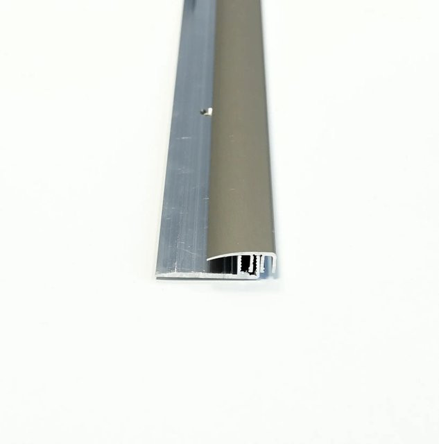 Abschlussprofil Expert Edelstahl Silber B: 10 mm, H: 20 mm, Länge: 2500 mm - Bild 1