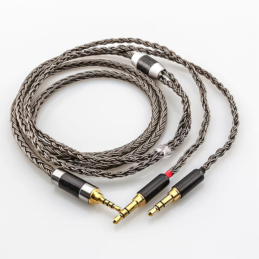 Hifiman HiFi 16-adriges Upgrade-Kabel für Kopfhörer in Grau für Sundara Ananda HE1000se HE1000v2 HE6se DEVA HE400se Arya HE4XX HE35x XS - Bild 2