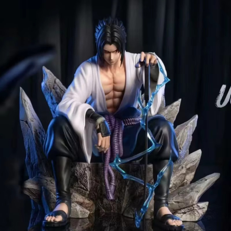 Bandai Naruto Sasuke Kampfmodell, Actionfigur, Kunststoff - Bild 6