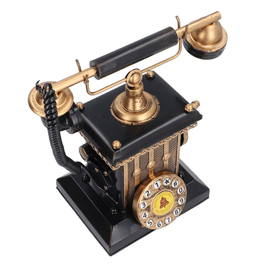 Retro Telefon Deko Modell aus Harz von shoemst als Tischdekoration und Wandkunst - Bild 3