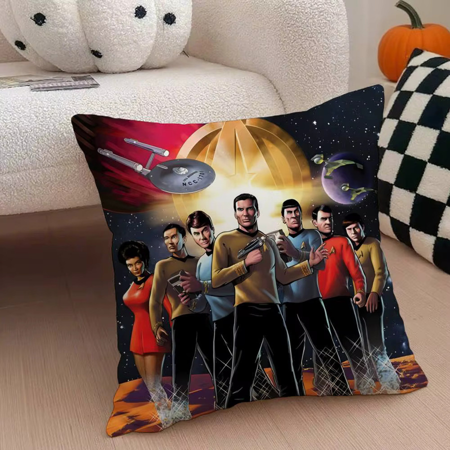 Fiction Entertainment Star Trek Kissenbezug aus Seide, Multicolour, B/B: 30 x 30 cm - Bild 5