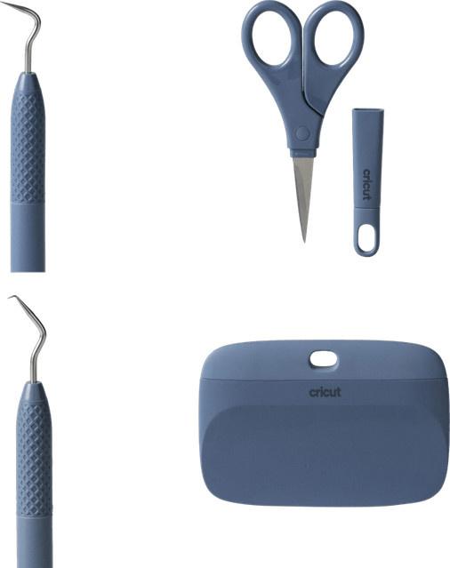 Cricut Iron-on und Vinyl Werkzeugset in Blau aus Kunststoff - Bild 1