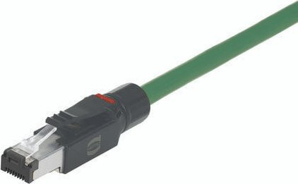HARTING Kabelsteckverbinder 09451511120 aus Kunststoff in Grün mit 4 Polen - Bild 1