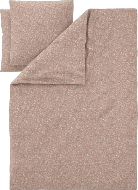 LIVARNO Mako-Satin Bettwäsche Set Paisley Multicolor, B/H: 200 x 220 cm mit 2 Kissenbezügen 80 x 80 cm - Bild 1