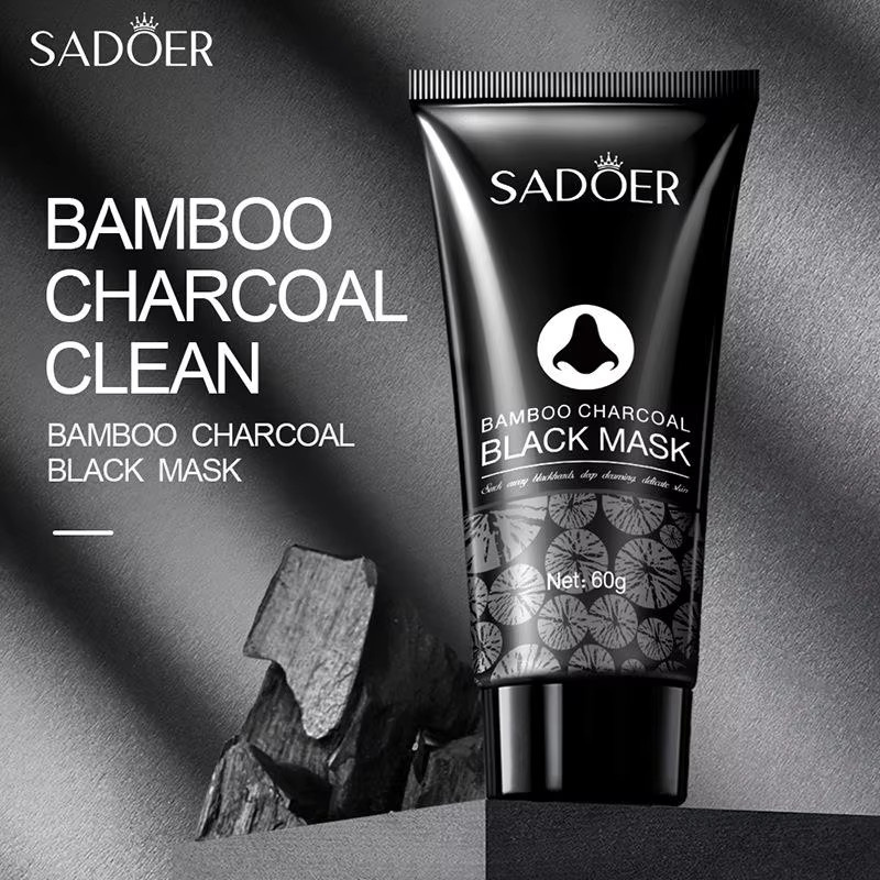 SADOER Bambuskohle Peel-Off-Maske, 60g, für fettige Haut - Bild 5