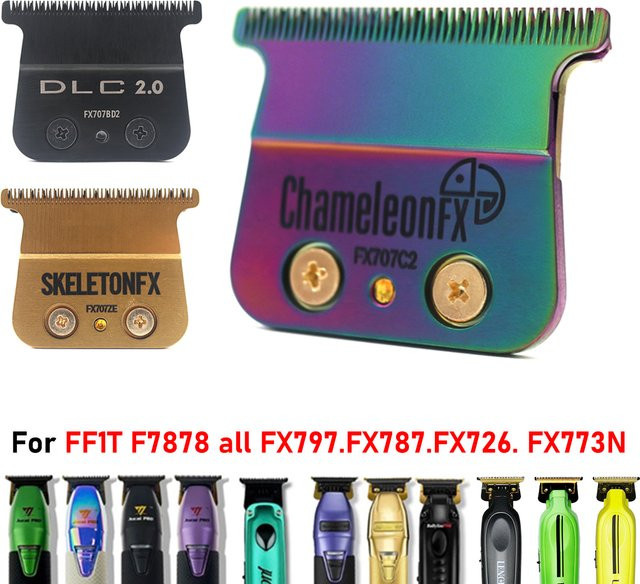 BAB Ersatz DLC Klinge für FX707 Barber Haar Clipper, Carbon Stahl - Bild 1