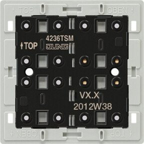 Jung Tastsensor-Modul 3-fach 24V AC/DC 20mA 4236 TSM in Weiß - Bild 1