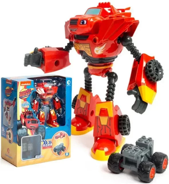 HEROCROSS Blaze Monster Maschinen Deformiertes Auto Modell, Fahrzeug - Bild 1