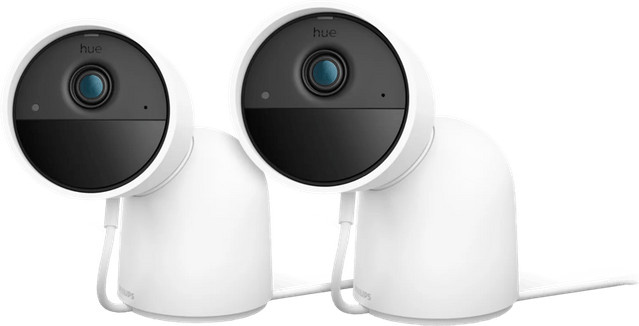 Philips Hue Secure PC Überwachungskamera Weiß Doppelpack - Bild 1