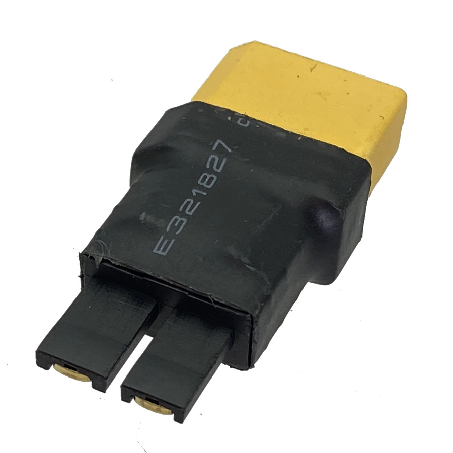 XT90 XT-90 Buchse auf TRX Traxxas Stecker Adapter für Batteriekabel in Gelb - Bild 2