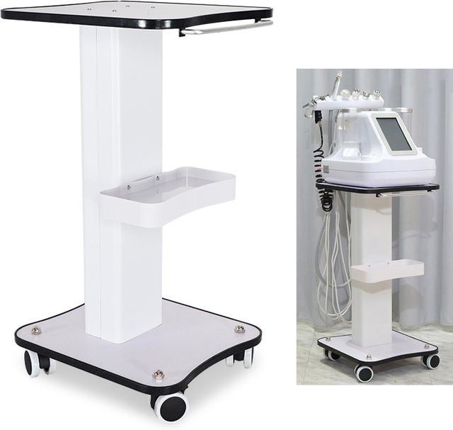 Bymaocar Beauty Rollwagen in Weiß als Salonwagen und Werkzeugaufbewahrung für Kosmetikerin, B/T/H: 69 x 38 x 42 cm - Bild 1