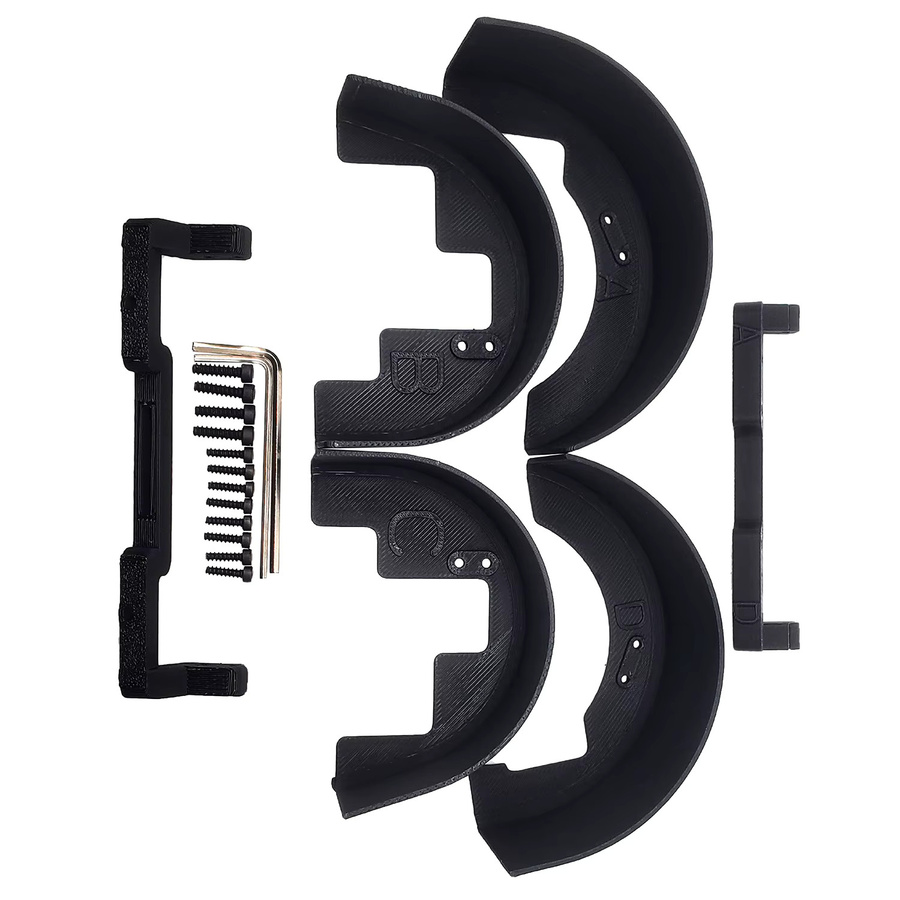MJX 14303 Simulation Kotflügel Futter Dekoration, Zubehör, Schwarz, 1:14 - Bild 2
