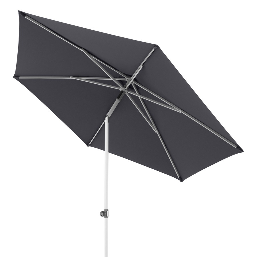 Doppler Sonnenschirm ACT Push Up in Anthrazit mit Aluminiumgestell, Durchmesser: 270 cm - Bild 2