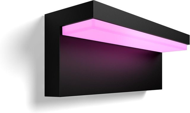 Philips Hue Nyro Wandleuchte White & Color Ambiance Schwarz LED Außenbereich IP44 - Bild 5