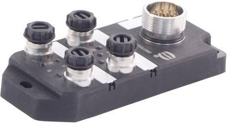 HARTING Sensor/Aktorbox passiv Multipolverteiler in Grün, Gelb und Schwarz - Bild 1