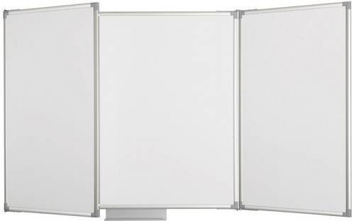 Maul Whiteboard Klapptafel mit 2 Flügeln, Weiß, B: 150 cm, H: 100 cm - Bild 1