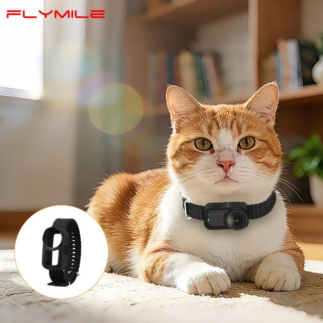 Flymile OSMO Nano-Kamera-Silikonarmband in Schwarz, verstellbares POV-Hängeseil für DJI OSMO Nano Zubehör - Bild 1
