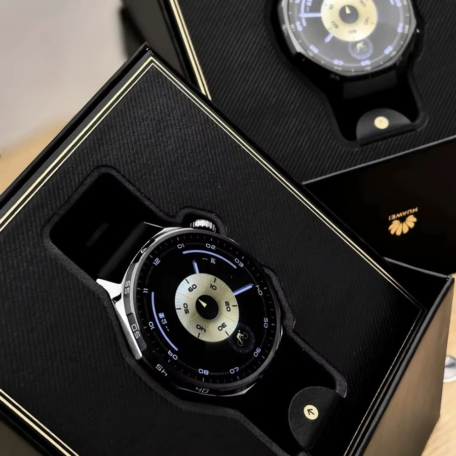 HUAWEI WATCH GT 6 Smartwatch in Schwarz mit 1,47 Zoll AMOLED-Bildschirm, Herzfrequenzmessung und NFC, kompatibel mit iOS und Android - Bild 3