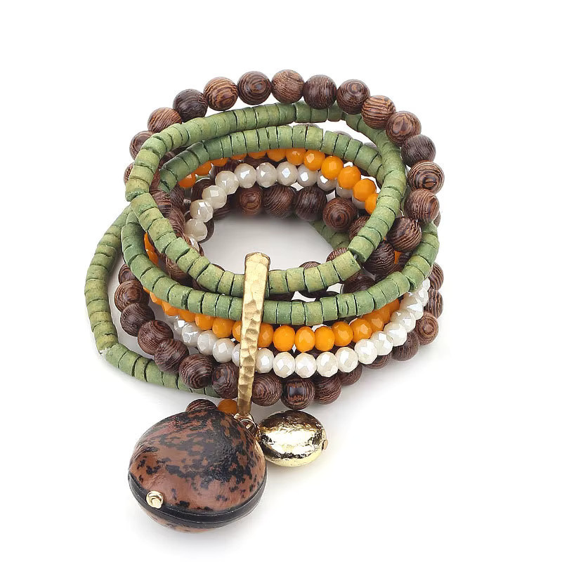 Statement-Armband, Perle, Bunt, Damen - Bild 3