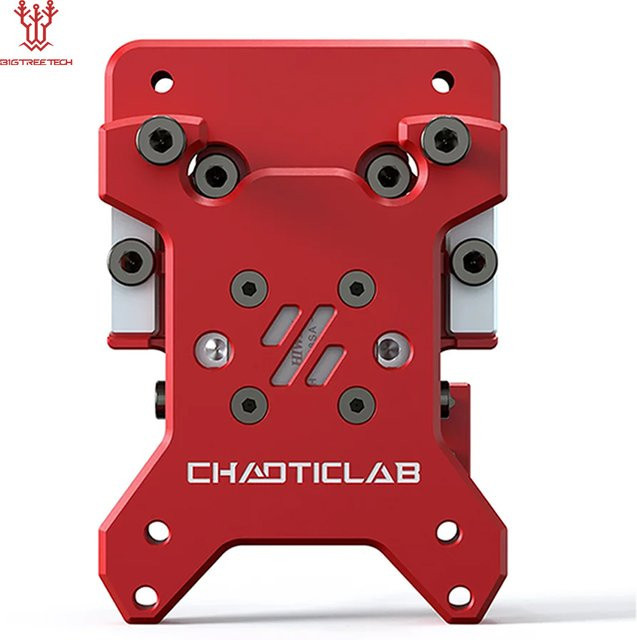 BIGTREETECH CHAOTICLAB CNC Voron Tap V2 Optischer Mikroschalter mit vorgespannter linearer Führungsschiene für Voron Trident und Voron 2.4 R2 in Schwarz und Rot - Bild 1