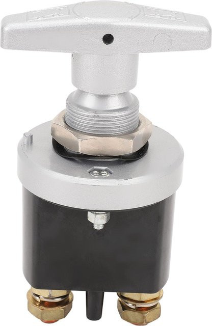 Fishine Hochstrom Batterie Trennschalter 500A in Silber zur Vermeidung von Batterieentladung für 12V und 24V in Wohnmobil und Yacht - Bild 1