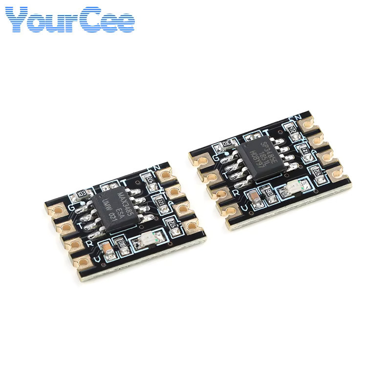 ZY-MAX3485 ZY-SP3485 TTL zu RS485 Konverter-Modul Mikrocontroller-Pegelwandler-Platine in Schwarz - Bild 2