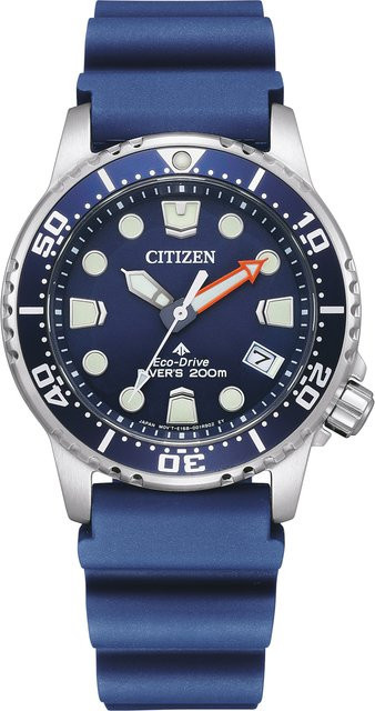 Citizen Armbanduhr Promaster-Marine, Solar, Edelstahl, Blau, 36 mm, Damen - Bild 1