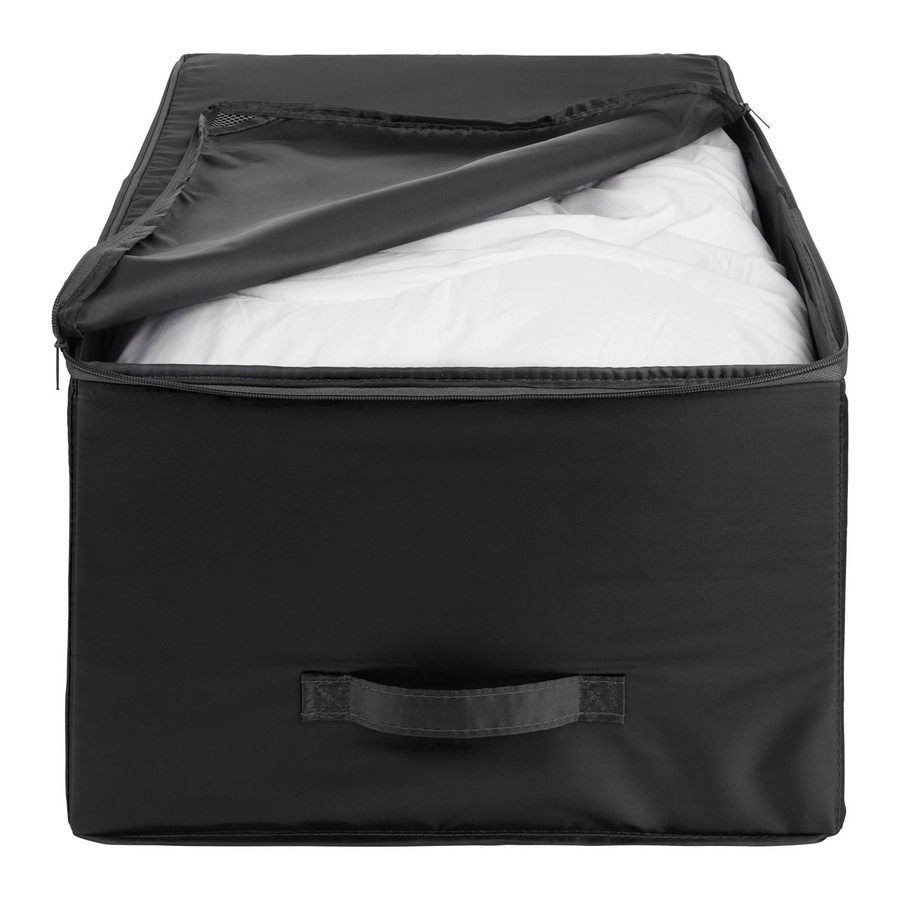 Mömax Aufbewahrungstasche Unit S in Grau mit Griffen, B/H/T: 42,5 x 28,0 x 42,5 cm - Bild 2