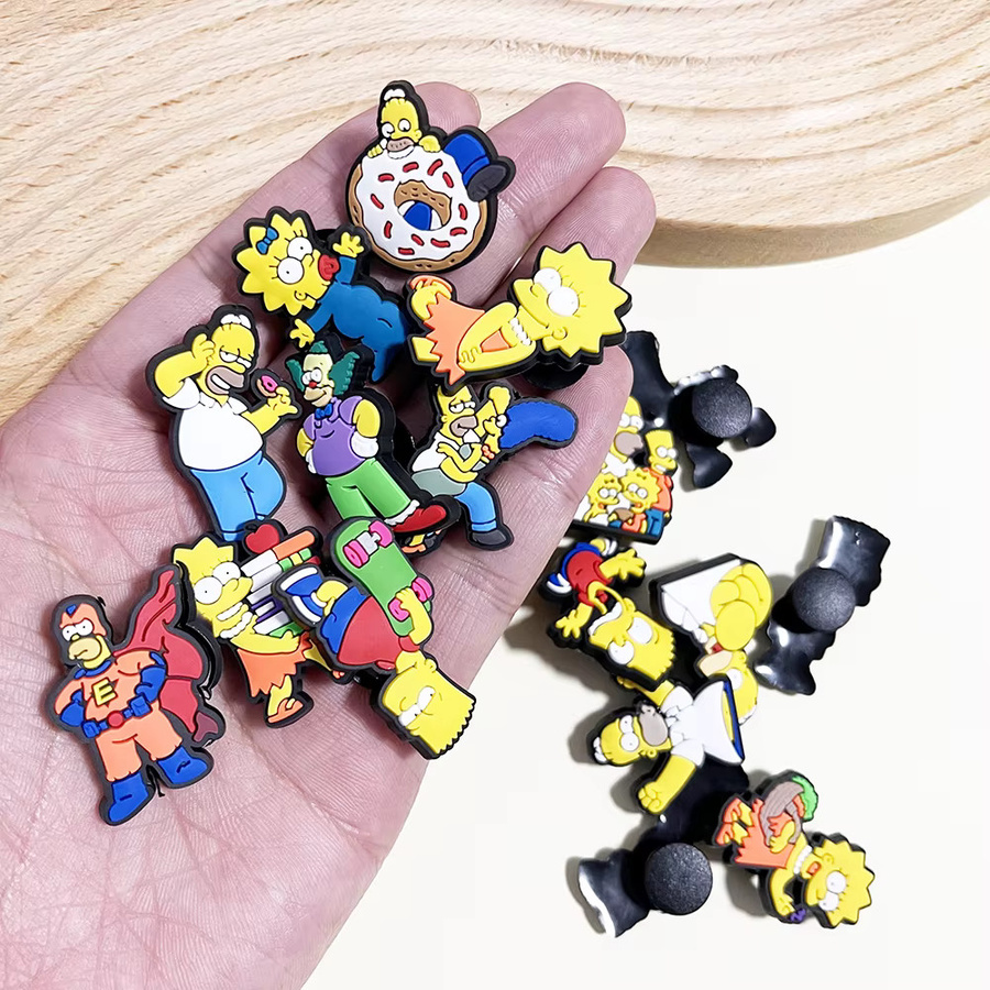 The Simpsons Schuh-Charms, PVC, Unisex - Bild 2