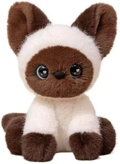 Yiran toy Rex Siamesischer Plüsch, Plüschtier, 24cm, ab 3 Jahre - Bild 1