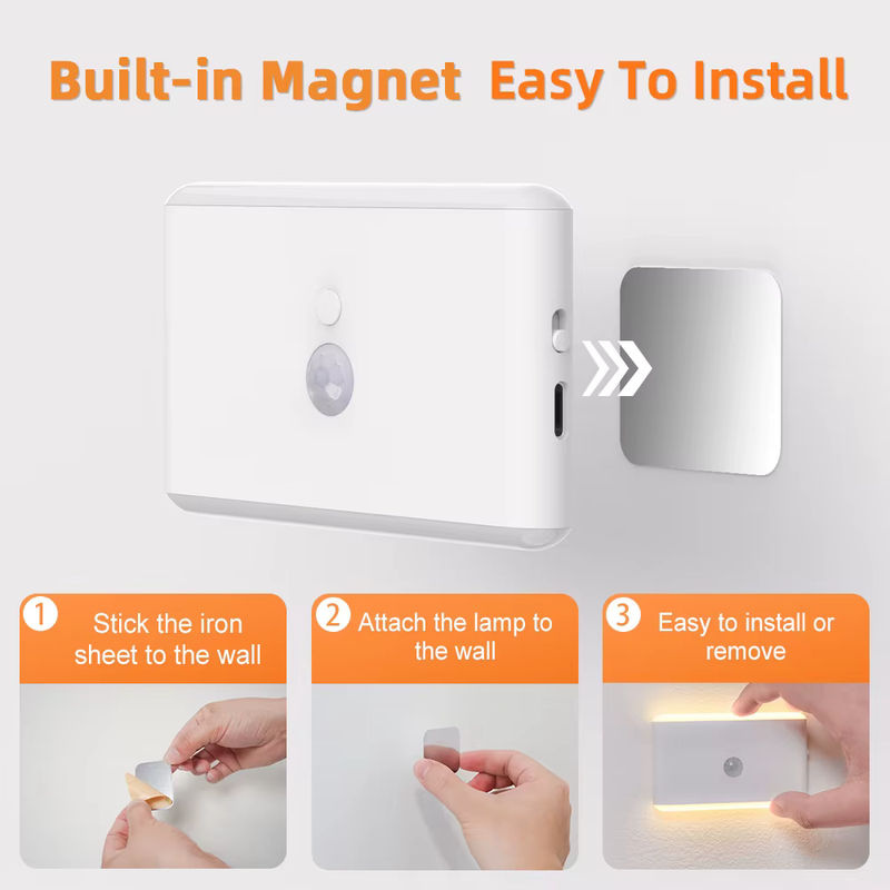SHENZHITECH Tragbare Nachtlampe in Weiß mit Griff, Touch-Schalter und dimmbarer LED, wiederaufladbare Tischlampe mit Typ-C-Ladefunktion für Schlafzimmer und Outdoor - Bild 2