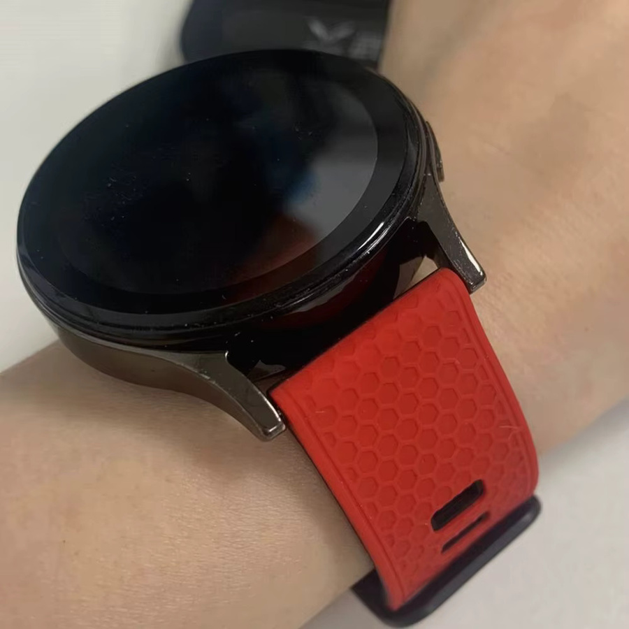 Realme Uhrenarmband Silikon, 22 mm, Weiß, Unisex - Bild 1