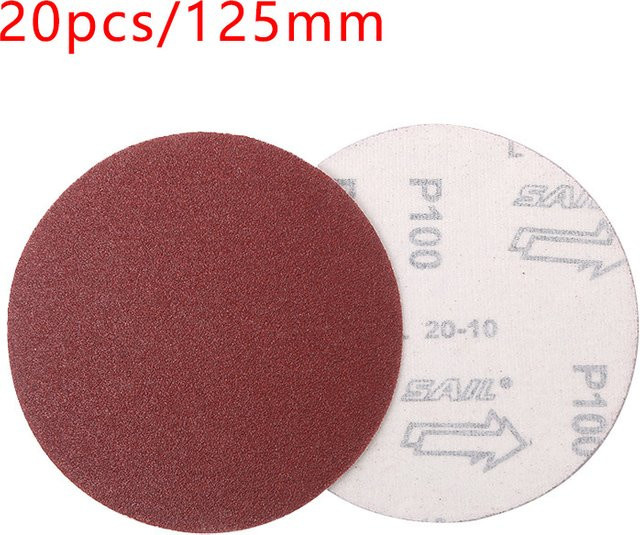 TQLQ Schleifpapierset 125 mm für Metall und Holz mit Körnungen 40-2000 für Dremel Zubehör - Bild 1