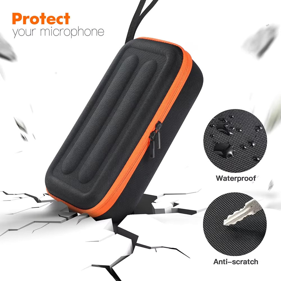 Stoßfeste und kratzfeste Aufbewahrungsbox für JBL PartyBox Wireless Mic, hartes Mikrofon-Etui als Reise-Organizer - Bild 3