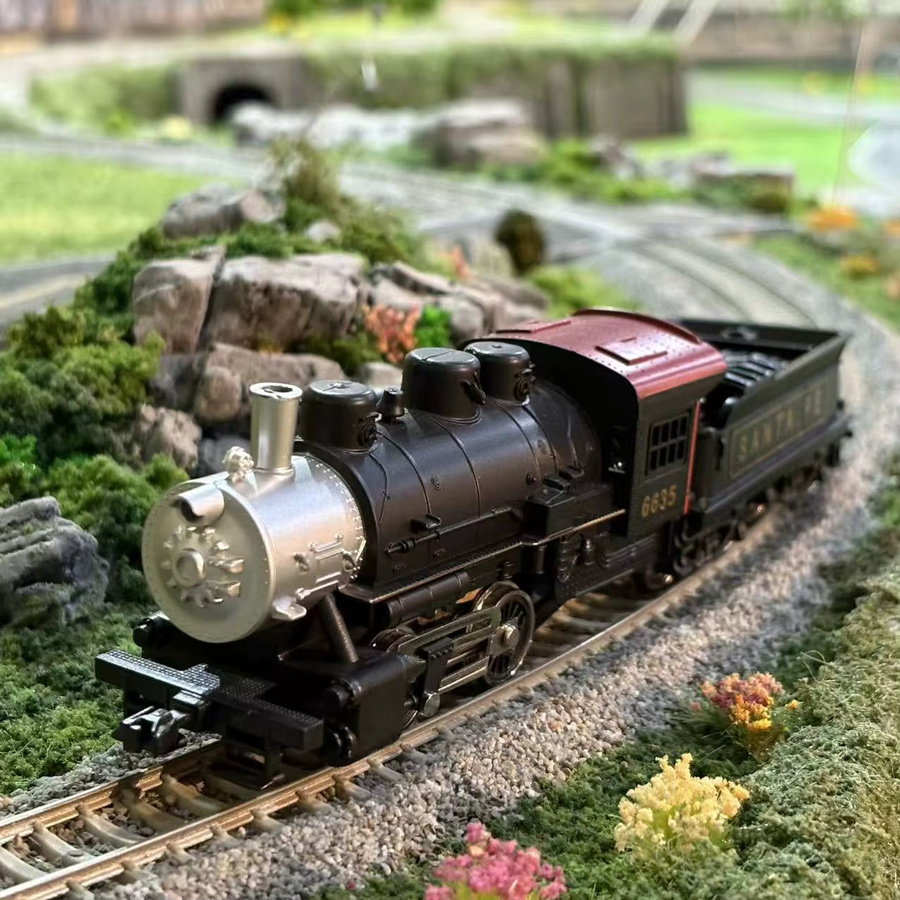 HRZPACT Kohletransportzug-Serie, Gusseisen-Lokomotivmodell, 1:87, Schwarz - Bild 1