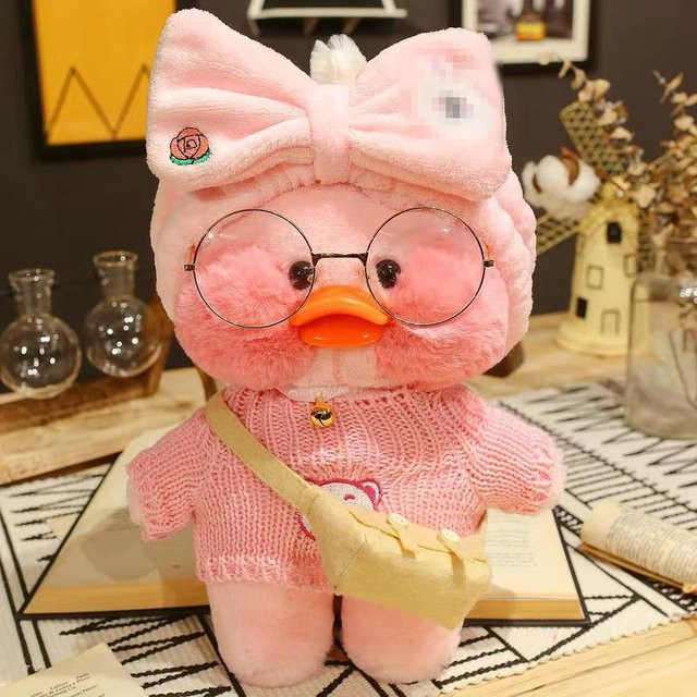 Lalafanfan Ente Plüschtier, 30cm, ab 3 Jahre - Bild 1