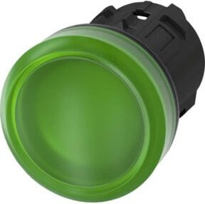 Siemens Indus.Sector Leuchtmelder grün rund 22mm 3SU1001-6AA40-0AA0 - Bild 1