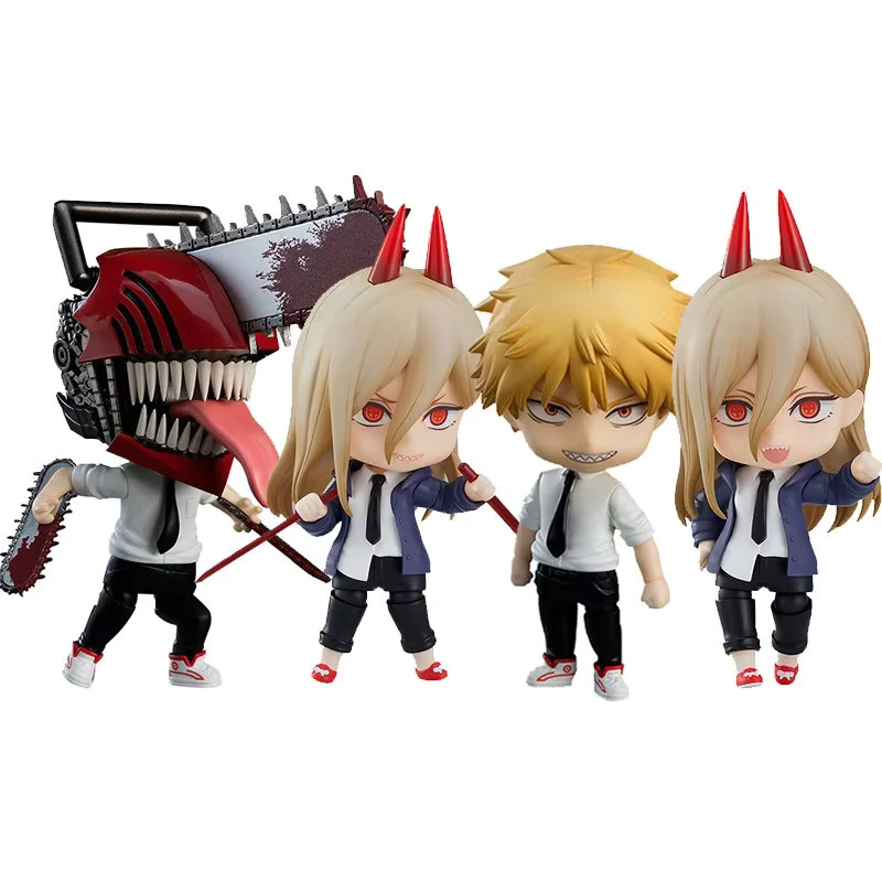 Bandai Chainsaw Man Denji Pochita Power Action Figure, 10 cm, Kunststoff - Bild 3