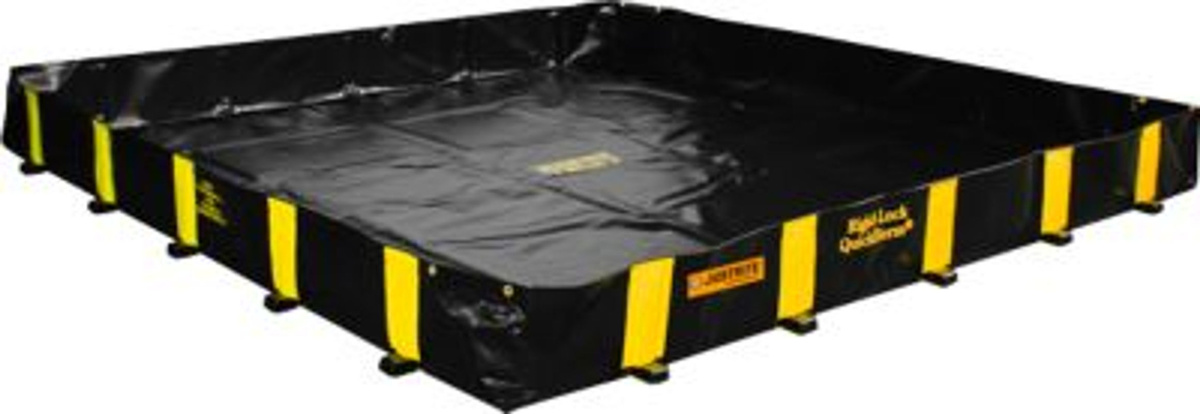 Justrite Leckage Faltwanne befahrbar schwarz B/T/H: 2400 x 2400 x 305 mm bis 1798 l - Bild 2